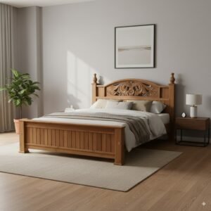 Maharaja Carved Bed